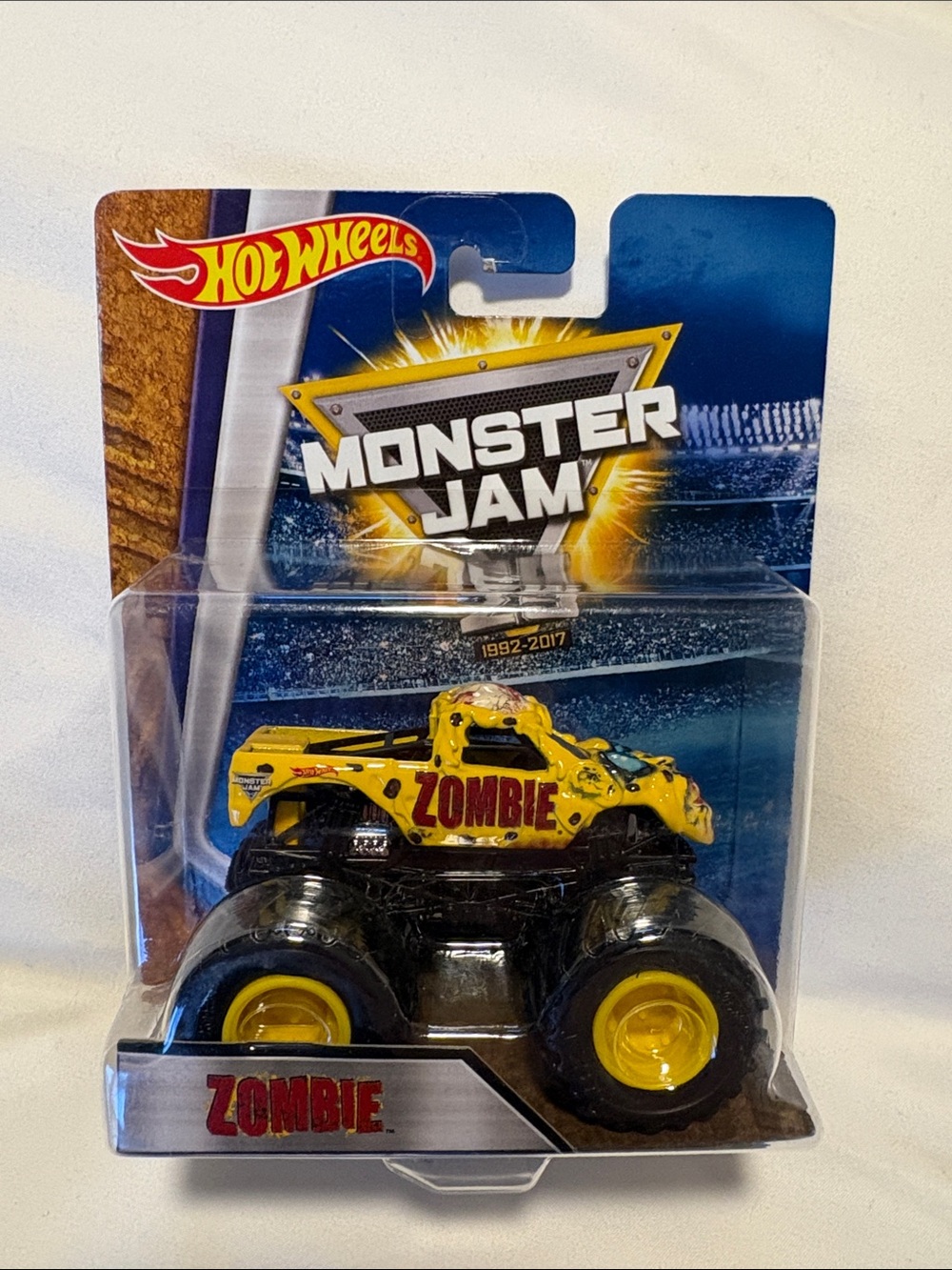 Hot Wheels Monster Jam Zombie Monster Truck - Yellow
